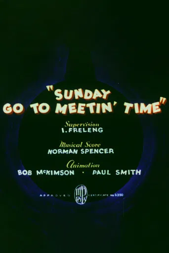 Sunday Go to Meetin' Time poster