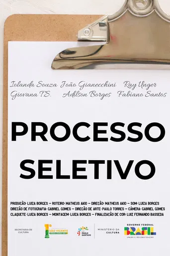 Processo Seletivo poster