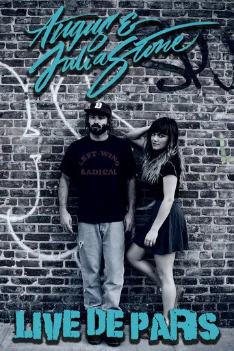 Angus & Julia Stone Live De Paris poster