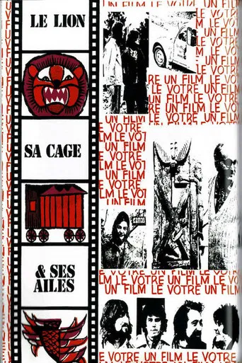 Le lion, sa cage et ses ailes poster