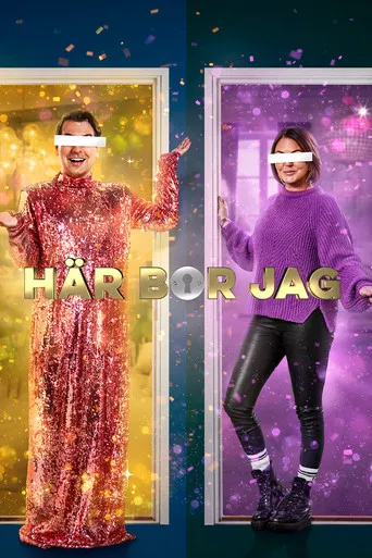 Här bor jag poster