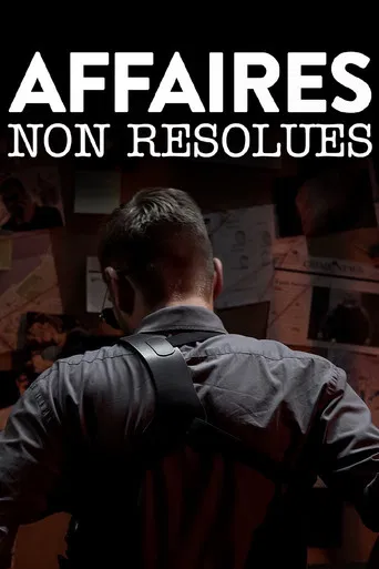 Affaires non résolues poster