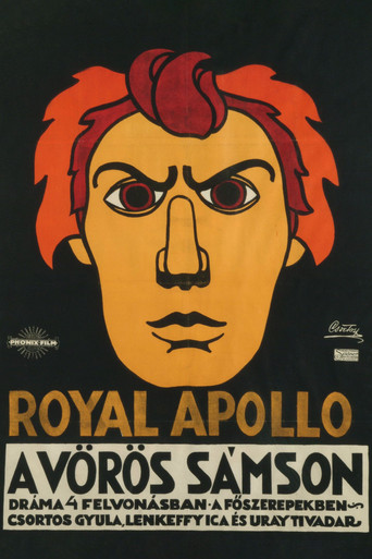 A vörös Sámson poster