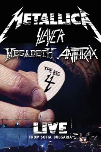 Slayer - The Big Four - Live from Sofia, Bulgaria poster