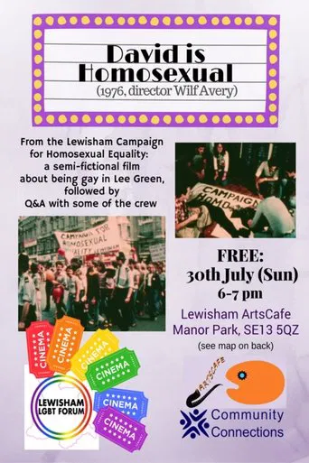 David Is Homosexual poster