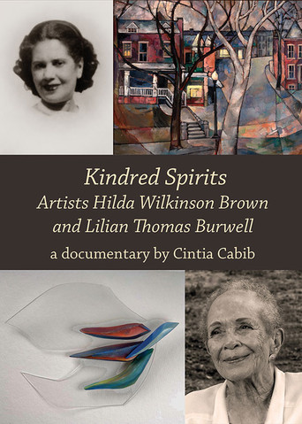Kindred Spirits: Artists Hilda Wilkinson Brown and Lilian Thomas Burwell poster