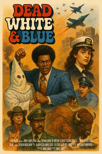 Dead, White and Blue poster