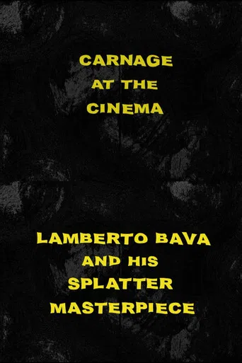 Carnage at the Cinema: Lamberto Bava and his Splatter Masterpiece poster