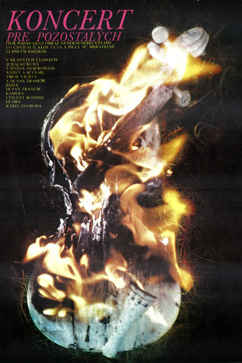 Concert for the survivors poster