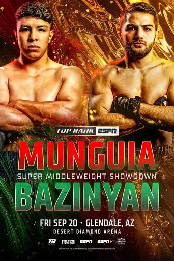 Jaime Munguia vs. Erik Bazinyan poster