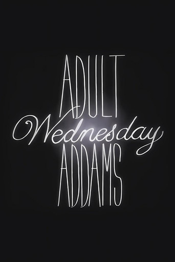 Adult Wednesday Addams poster