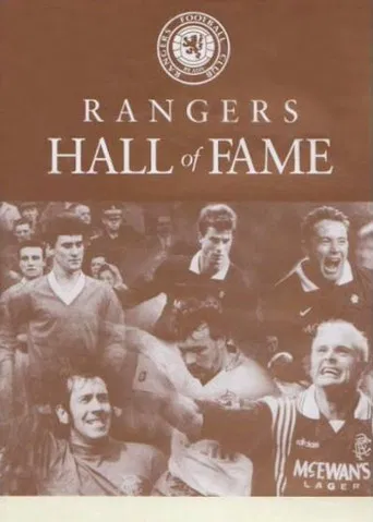 Rangers Fc- Hall of Fame poster