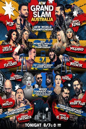 AEW Grand Slam Australia 2026 poster