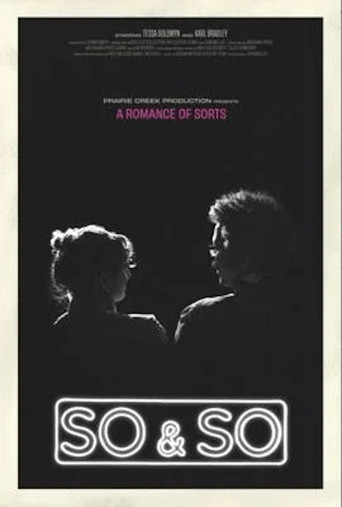 So & So poster