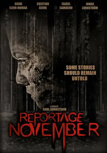Reportage November poster