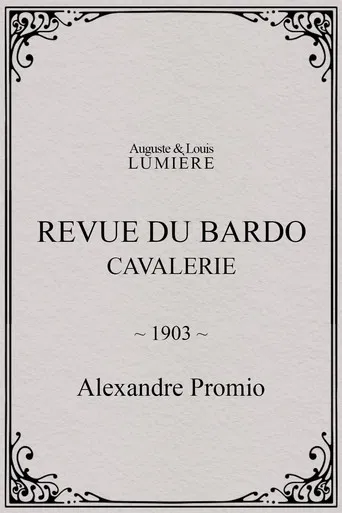 Revue du Bardo : cavalerie poster