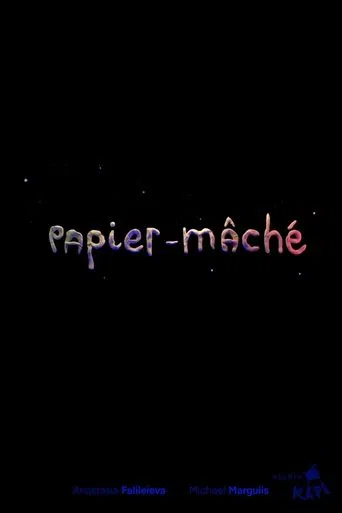 Papier-mâché poster