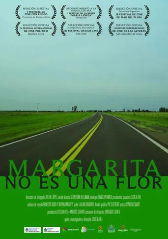 Margarita no es una flor poster