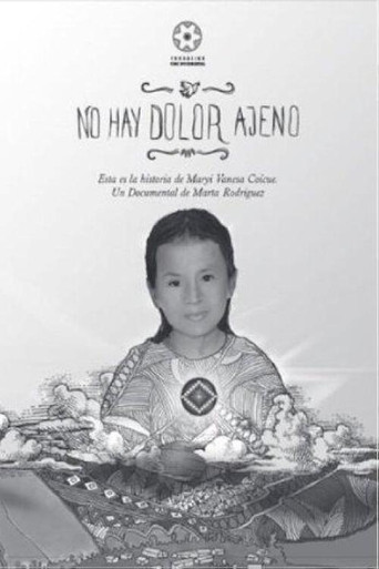 No hay dolor ajeno poster