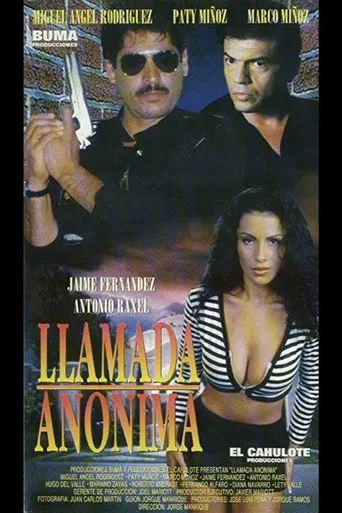 Llamada anónima poster