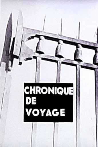 Chronique de voyage poster