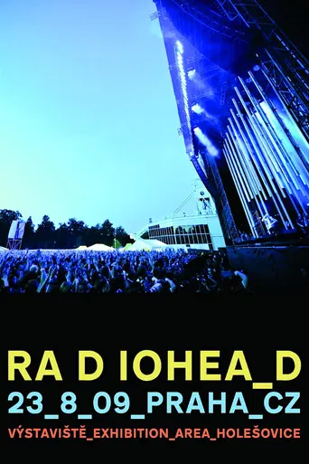 Radiohead: Live in Praha 2009 poster