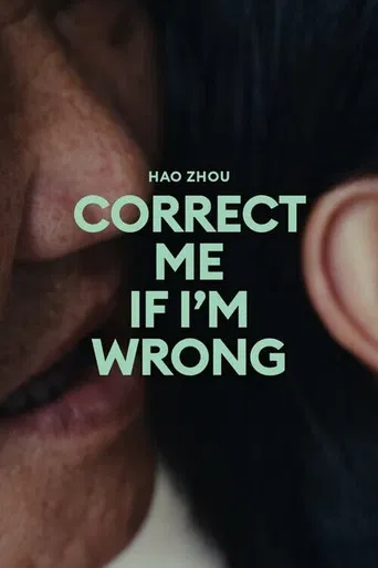 Correct Me If I'm Wrong poster