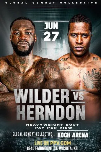 Deontay Wilder vs. Tyrrell Herndon poster