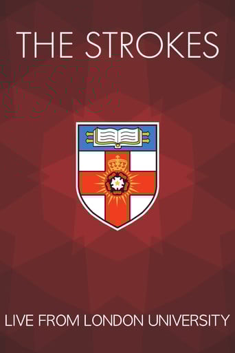 The Strokes Live at London University poster