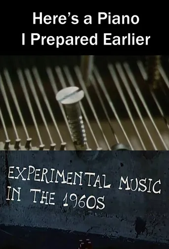 Here's a Piano I Prepared Earlier poster