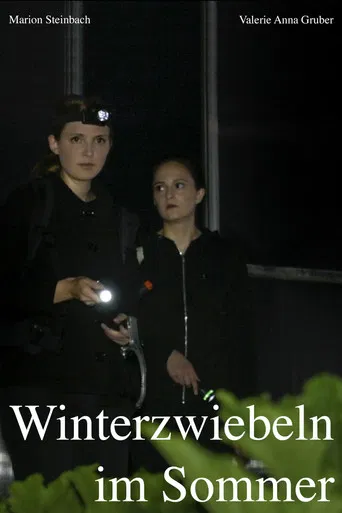 Winterzwiebeln im Sommer poster