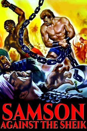 Samson Against the Sheik poster