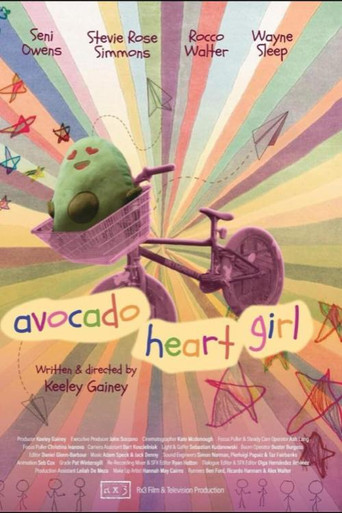 Avocado Heart Girl poster