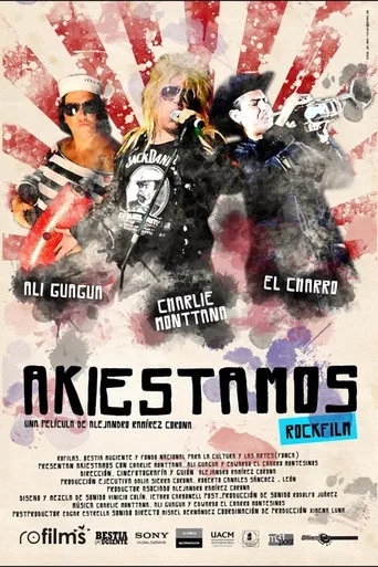Aki estamos poster