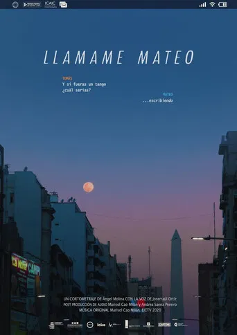 Llamame Mateo poster