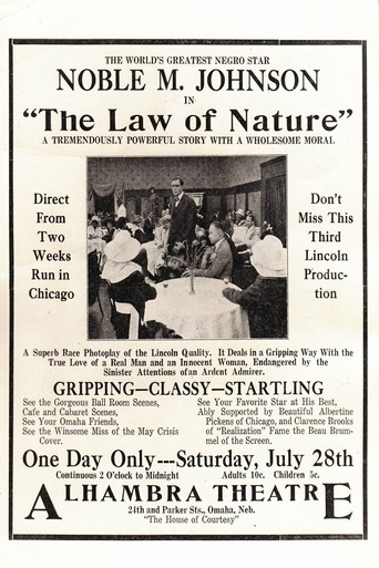 The Law of Nature poster