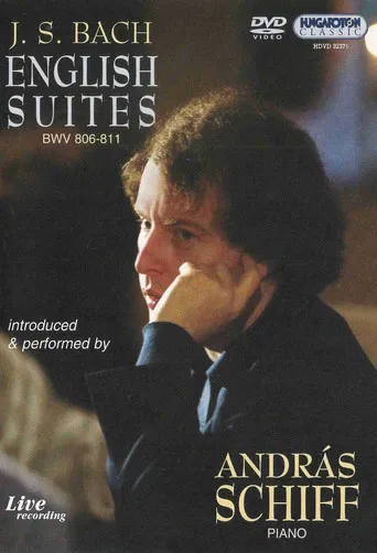 J.S. Bach: English Suites - András Schiff poster