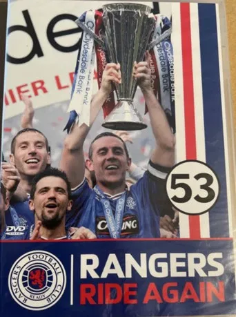 Glasgow Rangers 2009/2010 Season Review - 53 Rangers Ride Again poster