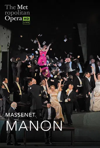 The Metropolitan Opera: Manon poster