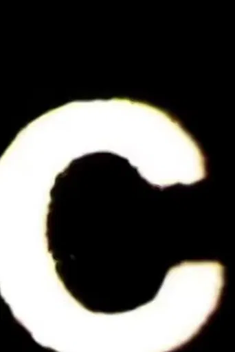 transparent "c" poster