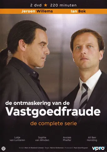 De ontmaskering van de vastgoedfraude poster