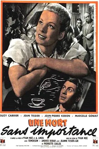 Une mort sans importance poster