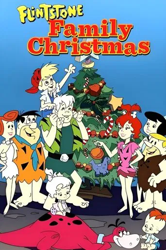 Flintstone Family Christmas poster