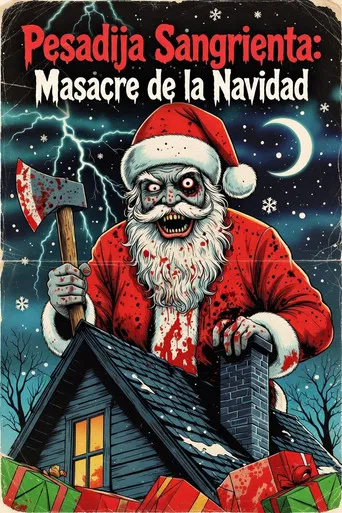 Bloody Nightmare: Christmas massacre poster