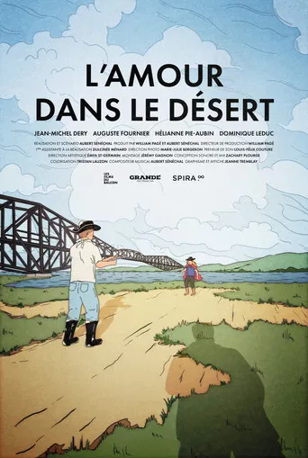 L'amour dans le désert poster