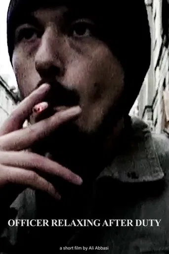 Officer Relaxing After Duty poster