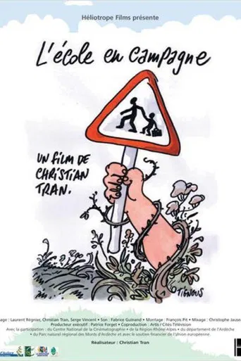 L'école en campagne poster