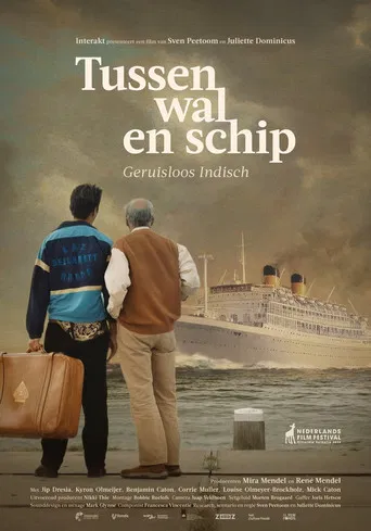 Tussen wal en schip - Geruisloos Indisch poster