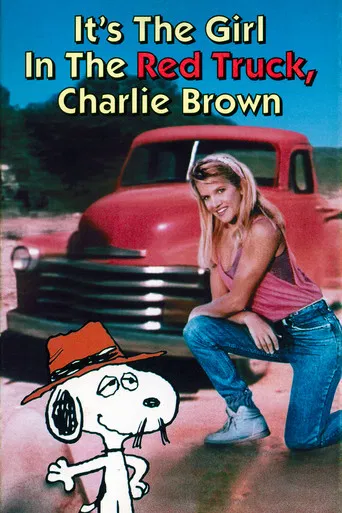It's the Girl in the Red Truck, Charlie Brown poster