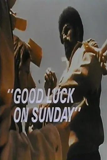 Franco Harris: Good Luck on Sunday poster